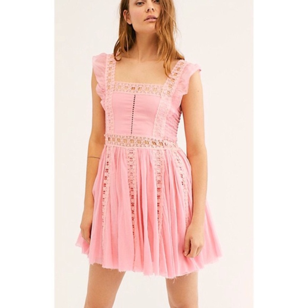 NWT Free People One Verona Crochet Dress